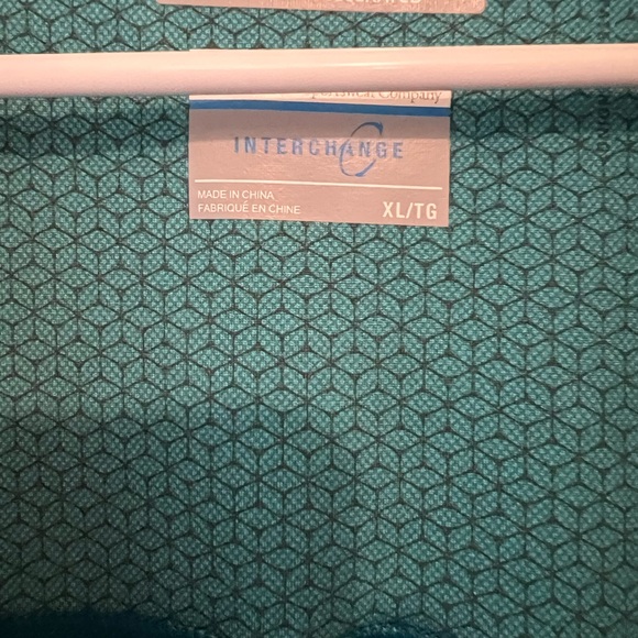 COLUMBIA Two Tone Blue Omni-Wick Zip Jacket XL - Picture 2 of 3